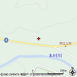 広島県安芸高田市甲田町上甲立968周辺の地図