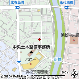 静岡県浜松市中央区北寺島町457周辺の地図