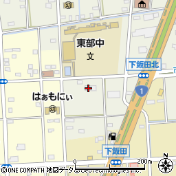 静岡県浜松市中央区飯田町1040周辺の地図