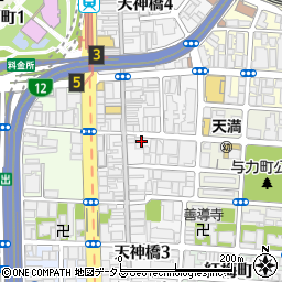 救世軍西日本連隊本部周辺の地図