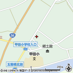広島県安芸高田市甲田町上甲立383周辺の地図