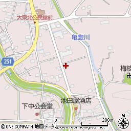 静岡県掛川市下土方1160周辺の地図