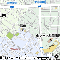 静岡県浜松市中央区北寺島町156周辺の地図