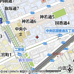 兵庫県神戸市中央区国香通6丁目1-13周辺の地図