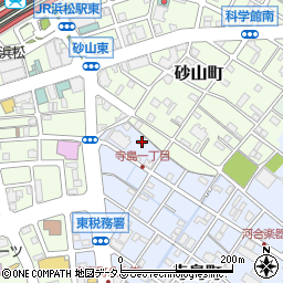 静岡県浜松市中央区寺島町856周辺の地図