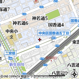 フェニックスハイム新神戸周辺の地図