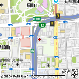 大阪府大阪市北区末広町2-22周辺の地図
