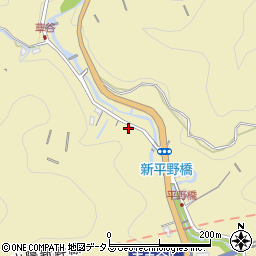 兵庫県神戸市兵庫区平野町天王谷西服山周辺の地図