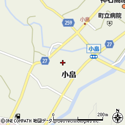 広島県神石郡神石高原町小畠2184周辺の地図