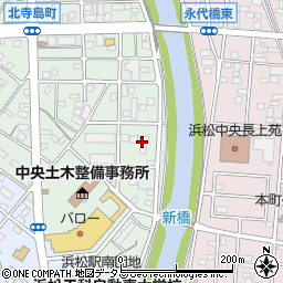 静岡県浜松市中央区北寺島町434周辺の地図