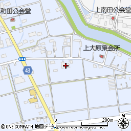 静岡県磐田市大原885周辺の地図