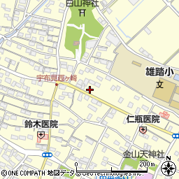 静岡県浜松市中央区雄踏町宇布見7856周辺の地図