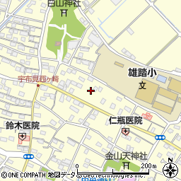 静岡県浜松市中央区雄踏町宇布見7873周辺の地図