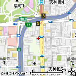 大阪協栄信用組合扇橋支店周辺の地図