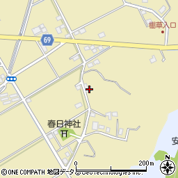 静岡県菊川市棚草378周辺の地図