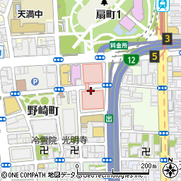 大阪府大阪市北区南扇町周辺の地図