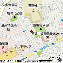 大阪機器工作所周辺の地図