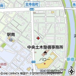 静岡県浜松市中央区北寺島町438周辺の地図