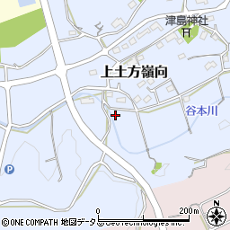 静岡県掛川市上土方嶺向870-1周辺の地図