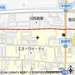 関西仮設周辺の地図