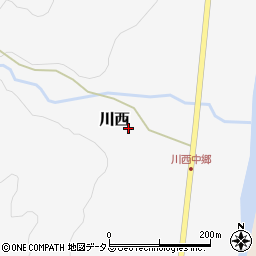 広島県山県郡北広島町川西830周辺の地図