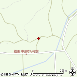 広島県三次市三和町福田132周辺の地図