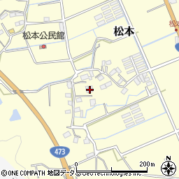 静岡県牧之原市松本505周辺の地図