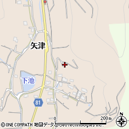 岡山県岡山市東区矢津1657周辺の地図