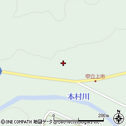 広島県安芸高田市甲田町上甲立951周辺の地図