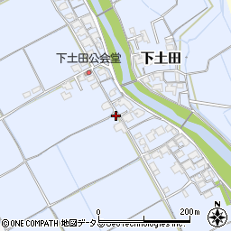 岡山県岡山市北区下土田179-2周辺の地図