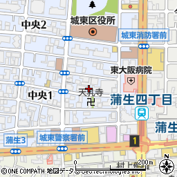 生川建設株式会社　大阪支店周辺の地図