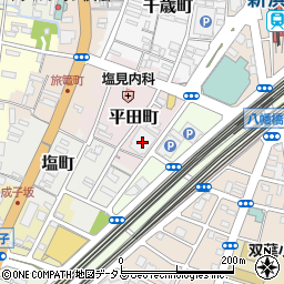 リパーク浜松駅西駐車場周辺の地図