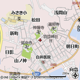 岡戸理容館周辺の地図