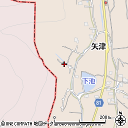 岡山県岡山市東区矢津1551周辺の地図