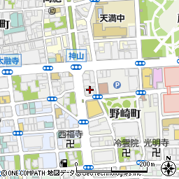 日本キリスト教団東梅田教会周辺の地図