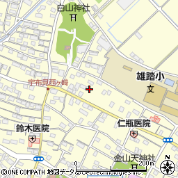 静岡県浜松市中央区雄踏町宇布見7865周辺の地図