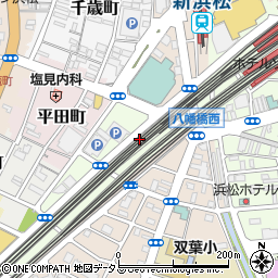 静岡県浜松市中央区海老塚町52周辺の地図