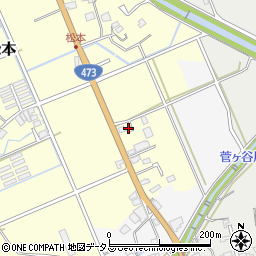 静岡県牧之原市松本24周辺の地図