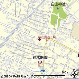 静岡県浜松市中央区雄踏町宇布見8184周辺の地図