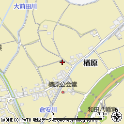 岡山県岡山市東区楢原196周辺の地図