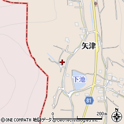 岡山県岡山市東区矢津1706周辺の地図