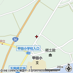 広島県安芸高田市甲田町上甲立498周辺の地図