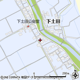 岡山県岡山市北区下土田182周辺の地図