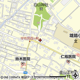 静岡県浜松市中央区雄踏町宇布見7851周辺の地図