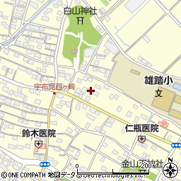 静岡県浜松市中央区雄踏町宇布見7867周辺の地図