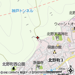 兵庫県神戸市中央区神戸港地方砂連山周辺の地図