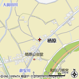 岡山県岡山市東区楢原133周辺の地図