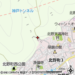 兵庫県神戸市中央区神戸港地方（砂連山）周辺の地図