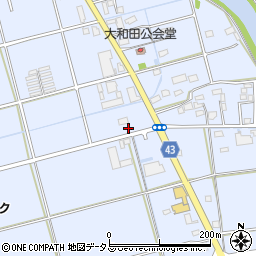 静岡県磐田市大原231周辺の地図