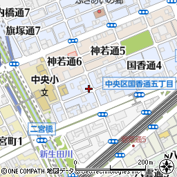 兵庫県神戸市中央区国香通6丁目3-1周辺の地図